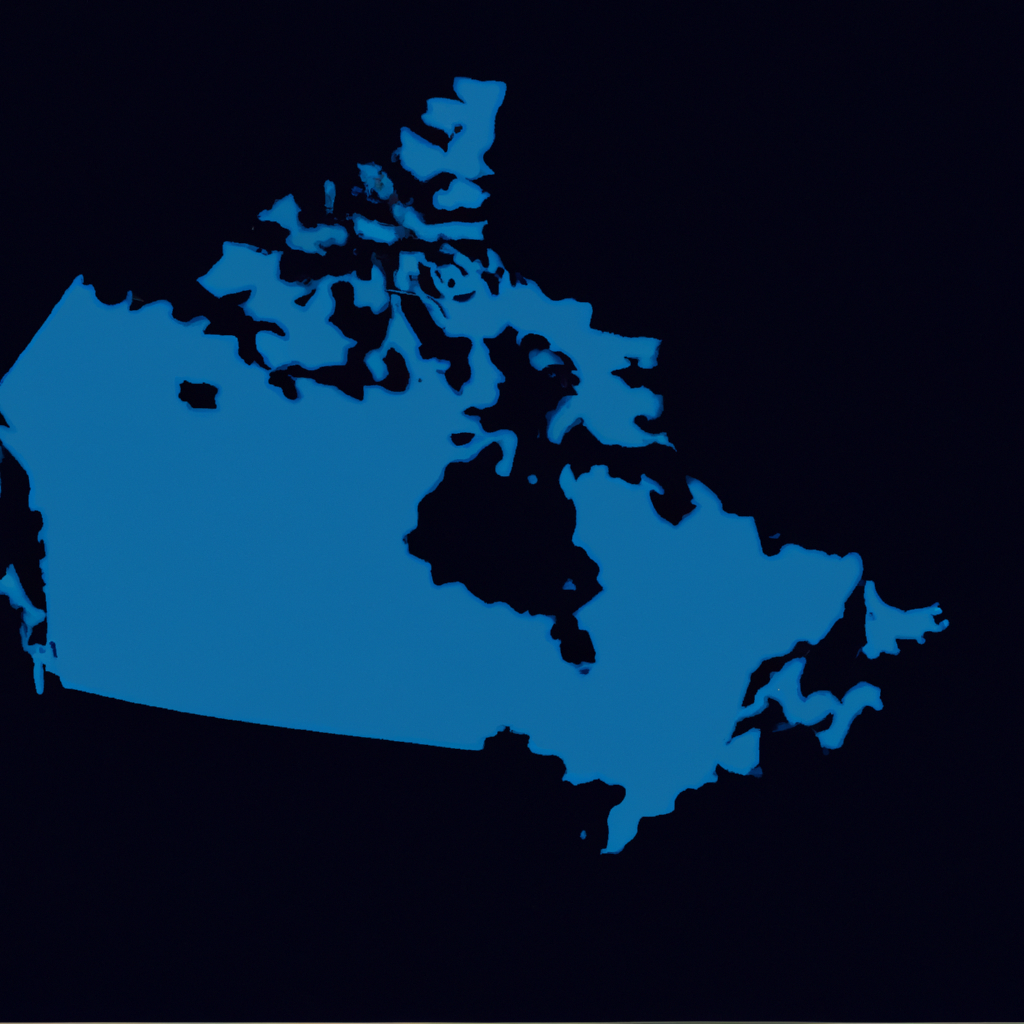 Map of Canada with highlighted service cities